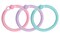 We R Memory Keepers Cinch Plastic Loop Binding 24/Pkg-Pink,Lilac & Blue 60000609 by American Crafts